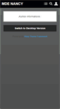 Mobile Screenshot of mde-nancy.org